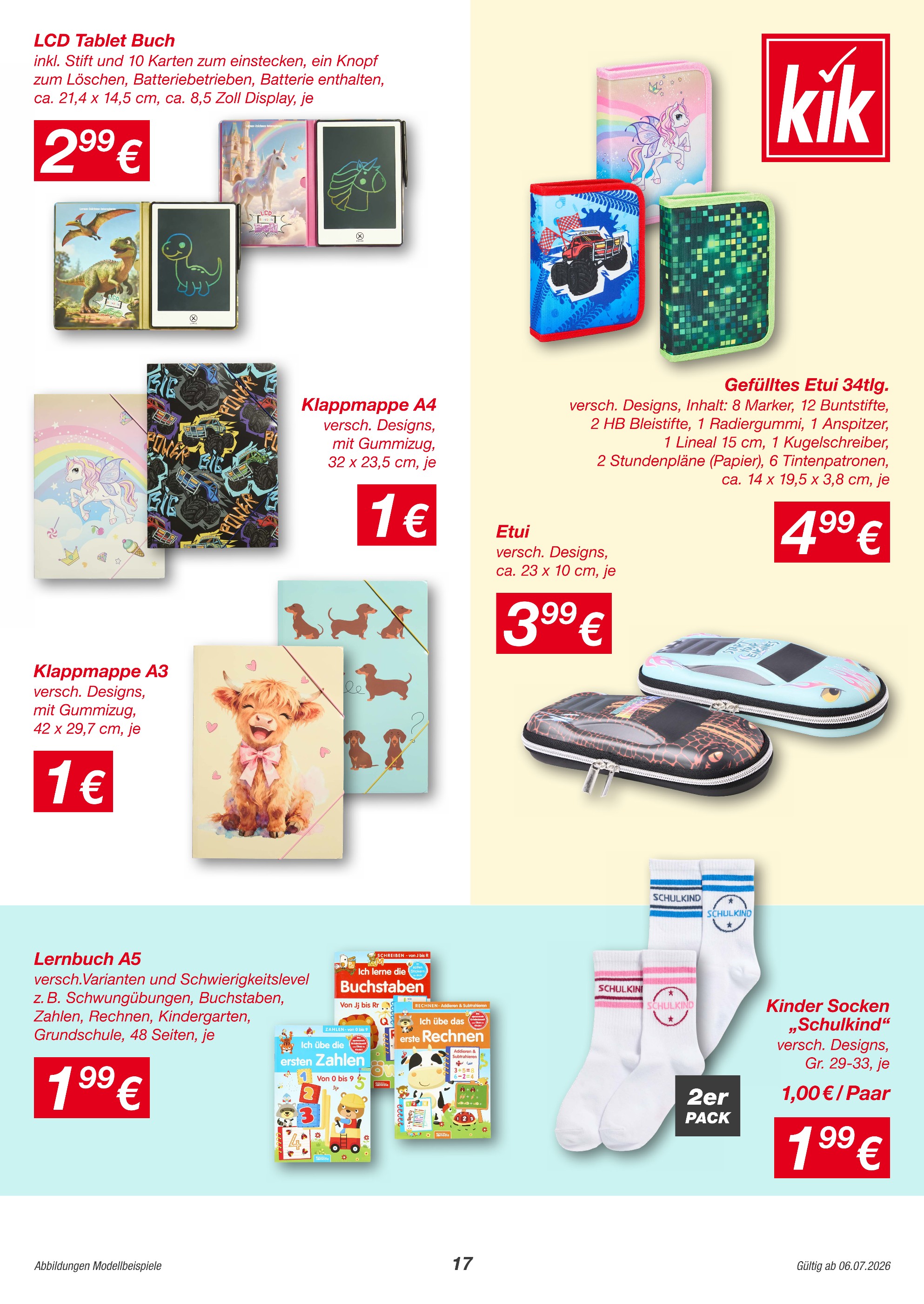 Tablet Angebot im aktuellen KiK Prospekt auf Seite 17
